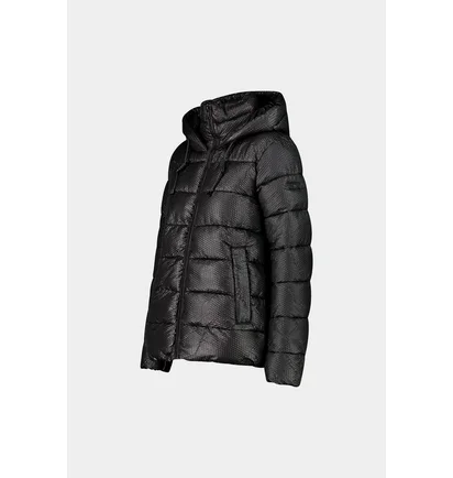 Пуховик жіночий CMP Jacket Fix Hood Black 33K3566-U901