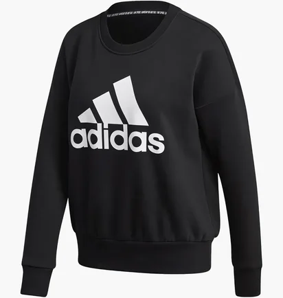 Свитшот женский Adidas W Bos Crewsweat Black GC6925