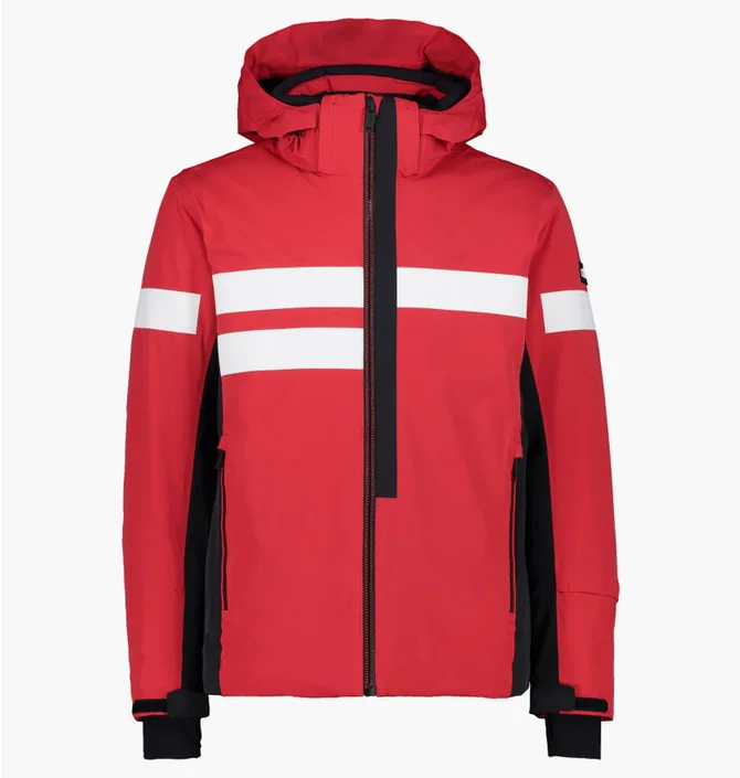 Куртка мужская Cmp Jacket Zip Hood Red 31W0107-C580