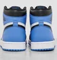 Кроссовки мужские Air Jordan Air 1 Retro High Og Black/Blue DZ5485-400
