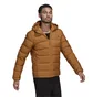 Куртка чоловіча Adidas Helionic Down Hooded Jacket Brown GU3953