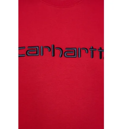 Світшот чоловічий Carhartt WIP Carhartt Red I030546.2QLXX