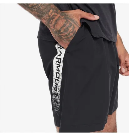 Шорты мужские Under Armour Woven Graphic Shorts Black 1370388-001