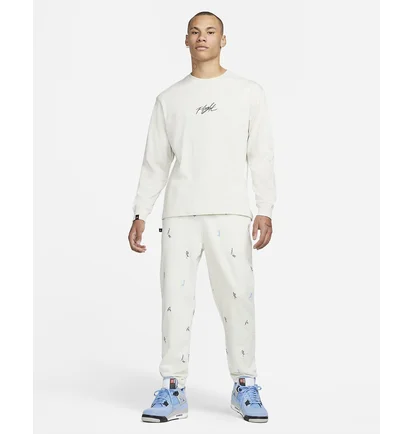 Лонгслив мужской Air Jordan Mens 85 Long-Sleeve T-Shirt White Dh8962-141