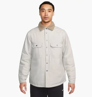 Куртка унисекс Nike Sb Padded Flannel Jacket Beige FQ0512-072