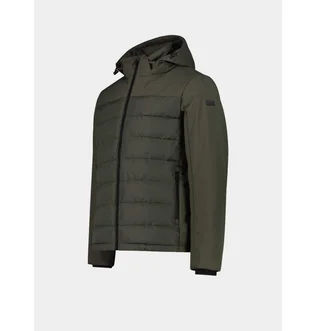 Куртка мужская CMP Zip Hood Feel Warm Olive 34K0147-F905