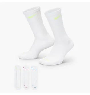 Носки Nike Everyday Plus Cushioned Crew White (3 пары) SX6888-938