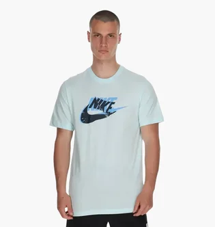 Футболка чоловіча Nike Nsw Tee 12Mo Futura Sp25 Light Blue HJ0559-474