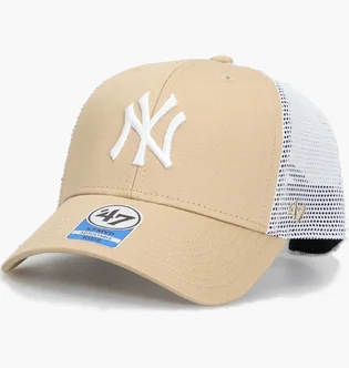 Кепка унісекс 47 Brand New York Yankees Branson Beige BRANS17CTP-KHH_JR