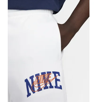 Штаны мужские Nike Club Fleece Cuffed Pants White FV4453-100