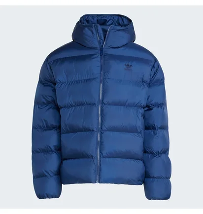 Пуховик мужской Adidas Tonal Hooded Puffer Blue IY3397