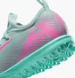 Сороконожки детские Nike Air Zoom Mercurial Vapor 16 Academy Tf Turquoise/Pink FQ8284-301