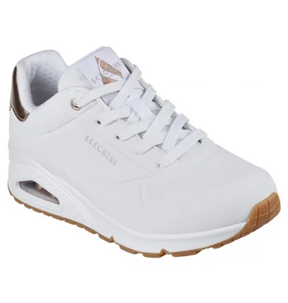 Кроссовки женские Skechers Uno - Golden Air White 177094-WHT