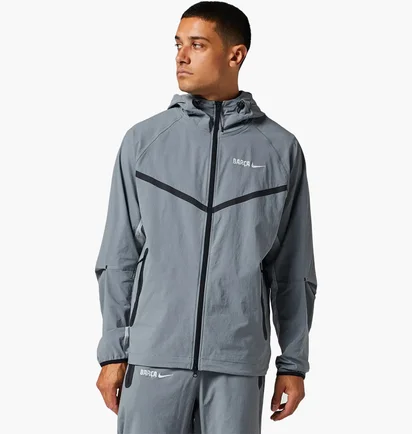 Вітровка чоловіча Nike Fcb M Nk Tch Wvn Wr Fz Jkt Wp Grey HM4234-084