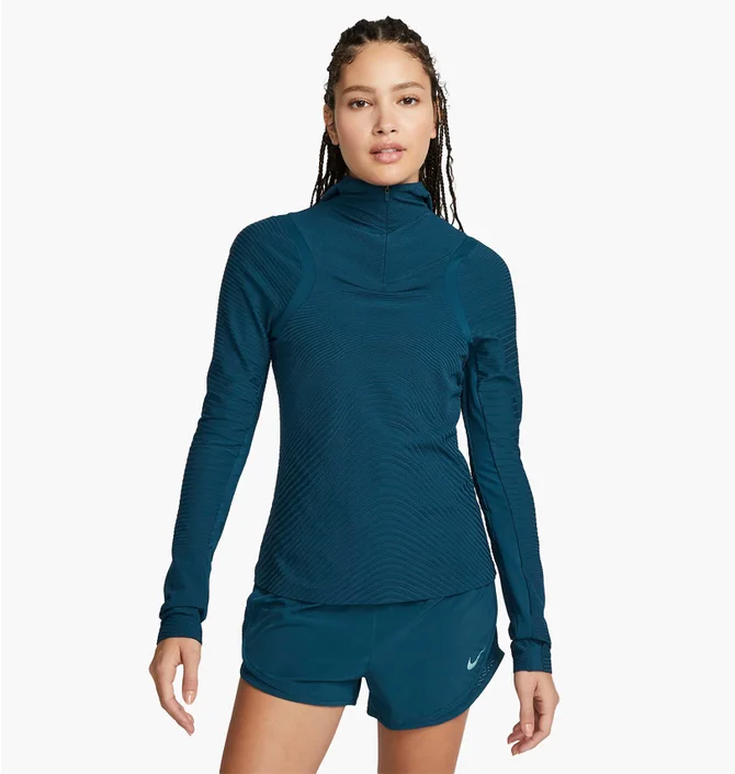 Олимпийка женская Nike Therma-Fit Adv Run Division WomenS Running Mid Layer Blue DQ6649-460
