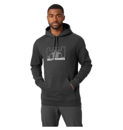Худи мужское Helly Hansen Nord Graphic Pull Over Hoodie Black 62975-981