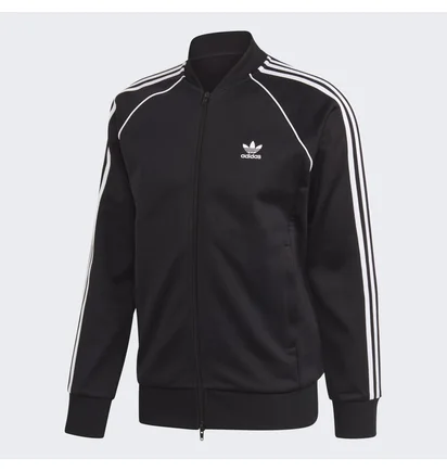 Ветровка мужская Adidas Adicolor Classics Primeblue Sst Track Jacket Black Gf0198