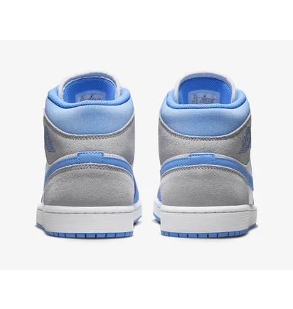 Кросівки чоловічі Nike Jordan 1 Mid Se Grey/Blue Dx9276-100