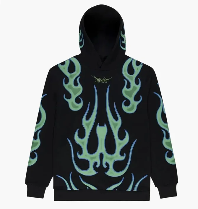 Худи мужское RipNDip Volt Black RNDFAL24115