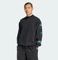 Свитшот мужской Adidas Equipment Long Sleeve Graphic Black JN4849