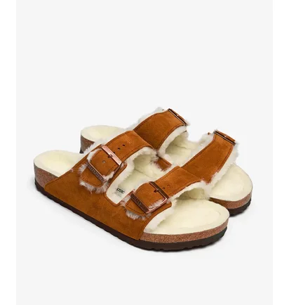 Сандали мужские Birkenstock Arizona Fell Brown 1001128