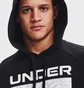 Худи мужское Under Armour Rival Flc Signature Hd Black 1366363-001