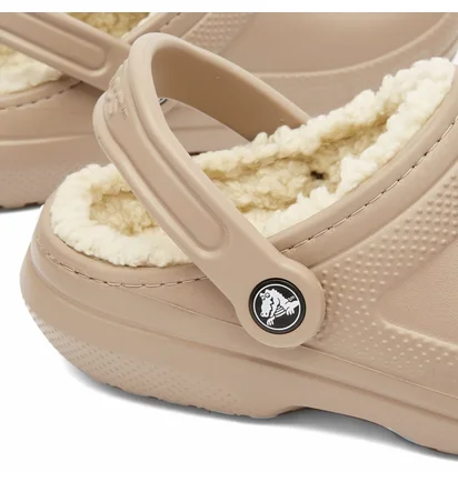 Тапочки мужские Crocs Classic Lined Clog Beige 203591-2YB