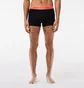 Трусы мужские Lacoste Logo Waist Trunks Black (3 шт) 5H3401-51