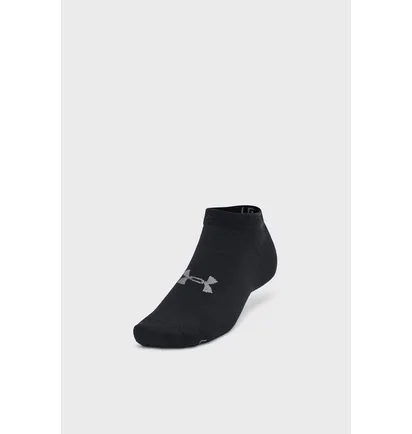 Носки унисекс Under Armour Essential Low Cut Black (3 пары) 1382958-001