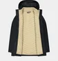Парка жіноча CMP Zip Hood Detachabl Black/Beige 35K3796D-U901