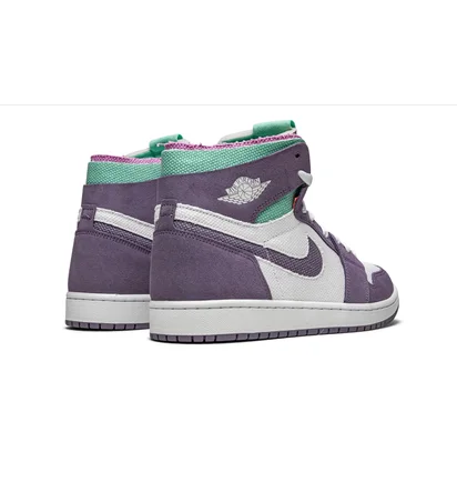 Кроссовки мужские Air Jordan 1 High Zoom Cmft White/Violet CT0978-150