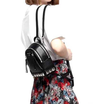 Рюкзак женский Michael Kors Brooklyn Black 30S2SBNB0I-BLACK-27321