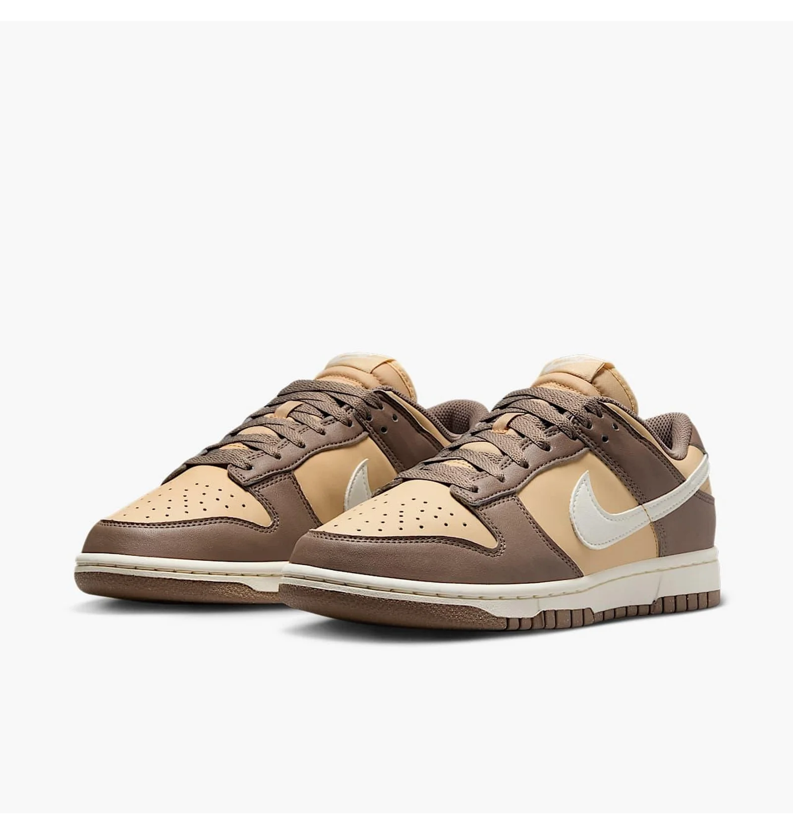 ᐉ Кросівки жіночі Nike Dunk Low Next Nature Beige/Brown DD1873
