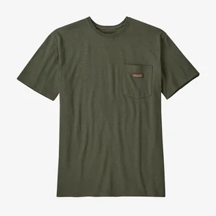 Футболка мужская Helly Hansen Work Pocket Tee Shirt Olive 53396-Indg