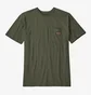 Футболка мужская Helly Hansen Work Pocket Tee Shirt Olive 53396-Indg