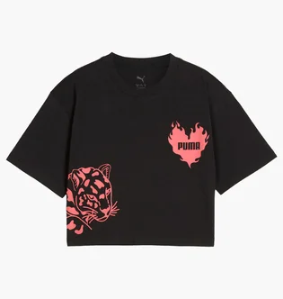 Футболка детская Puma Ess Graphic Black 685118-01