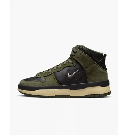 Кроссовки женские Nike Dunk High Up Olive/Black DH3718-200