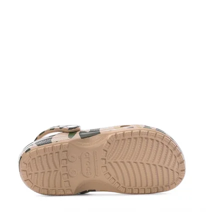 Тапочки чоловічі CROCS Classic Clog Camo/Beige 206454-2Y6