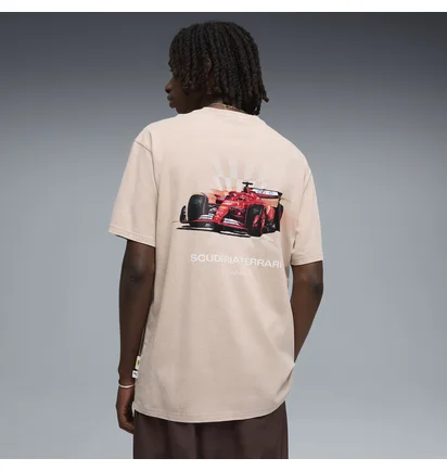Футболка чоловіча Puma Scuderia Ferrari Car Graphic Pink 635312-12