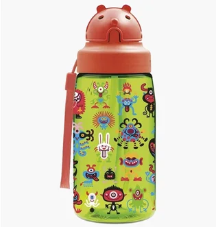 Бутылка для воды Laken Tritan Oby Pekemonsters Green/Red OBYPE