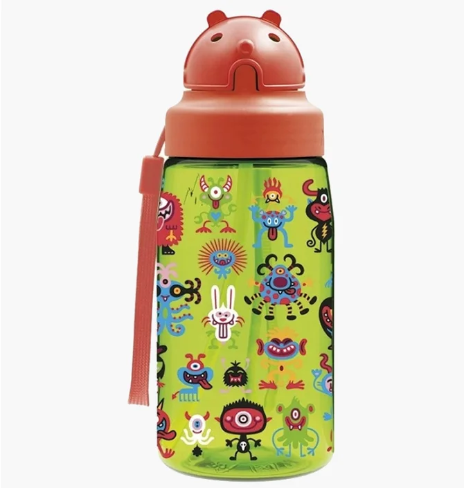 Пляшка для води Laken Tritan Oby Pekemonsters Green/Red OBYPE