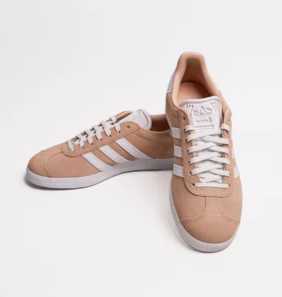 Кроссовки женские Adidas Gazelle Shoes Beige ID7006