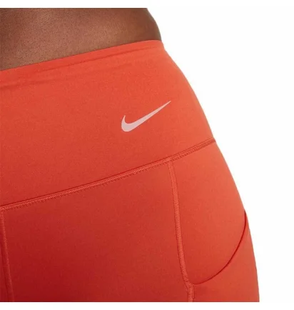 Шорты женские Nike Go Firm-Support Mid-Rise Orange DQ5925-861