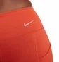 Шорты женские Nike Go Firm-Support Mid-Rise Orange DQ5925-861