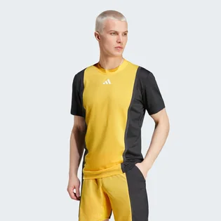 Футболка чоловіча Adidas Tennis Heat.Rdy Pro Freelift 3D Rib T-Shirt Yellow/Black IS8972