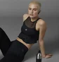 Топ женский Adidas Collective Power Crop Top Black HM4337