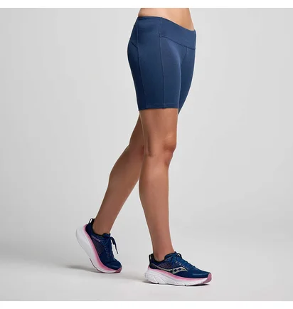 Шорты женские Saucony Fortify 6 Short Blue SAW800451-NVH