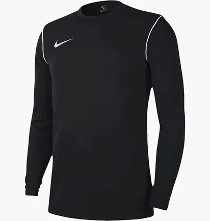 Лонгслів чоловічий Nike Df Park20 Crew Top R Black FJ3004-010