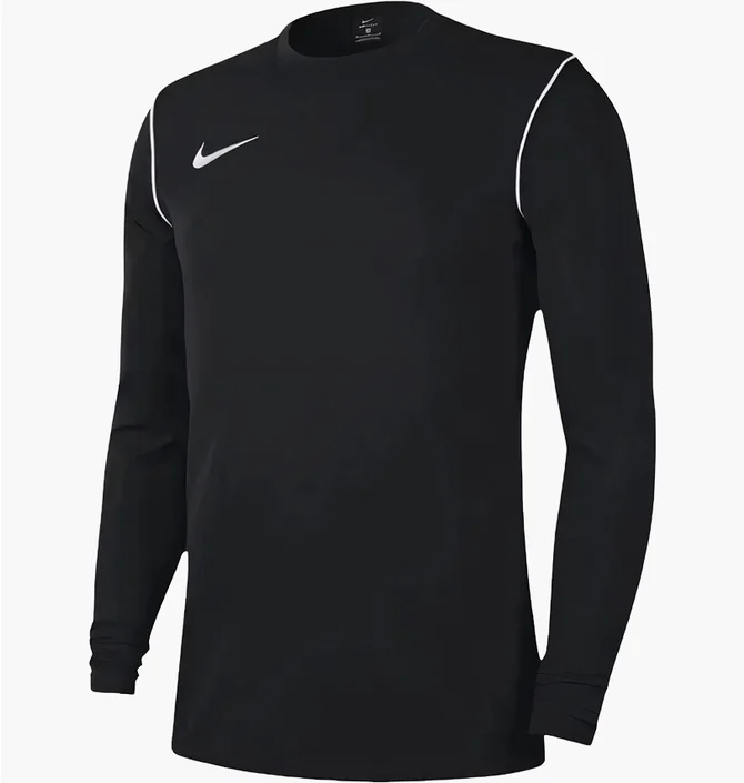Лонгслів чоловічий Nike Df Park20 Crew Top R Black FJ3004-010