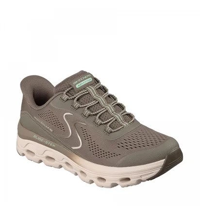 Кроссовки женские Skechers Glide Step Brown 180272-BRN